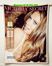 Victoria's Secret Bare Vanilla Flannel Sofa Throw Blanket V056